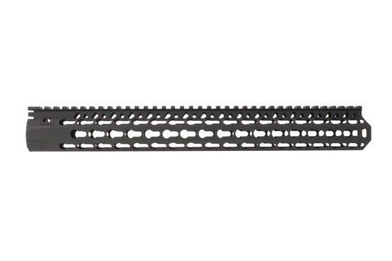 BCM 15in KMR Alpha rail for the AR-15 offers KeyMod tracks along seven sides for your favorite accessories
